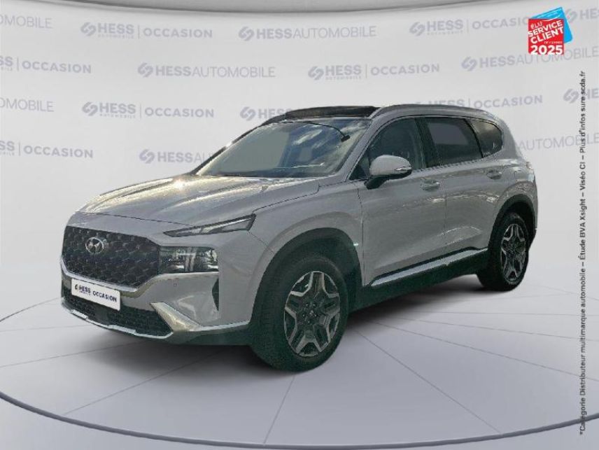 67800 : Hyundai Strasbourg - HESS Automobile - HYUNDAI Santa Fe - Santa Fe - Glacier White Métal - Transmission intégrale - Hybride rechargeable : Essence/Electrique
