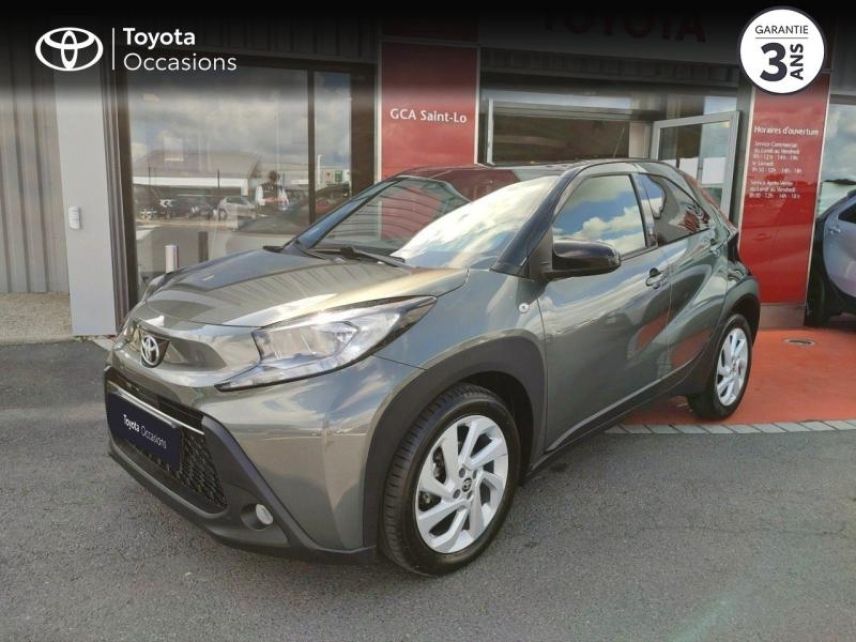50000 : Hyundai Saint-Lô - GCA - TOYOTA Aygo X - Aygo X - Bi ton vert cardamome   noir - Traction - Essence