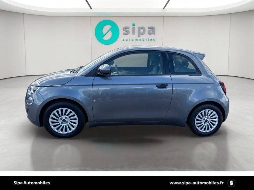 31200 : Hyundai TOULOUSE NORD - AUTO NORD - FIAT 500e BERLINE Nouvelle 500 - 500 III ELECTRIQUE - Mineral Grey - Automate à fonct. Continu - Courant électrique