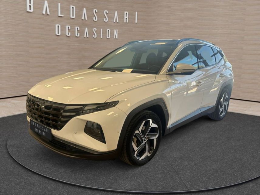 83130 : Hyundai Toulon - Autodif SAS - Groupe BALDASSARI - HYUNDAI TUCSON Executive - TUCSON IV - Blanc - Boîte automatique - Essence / Courant électrique