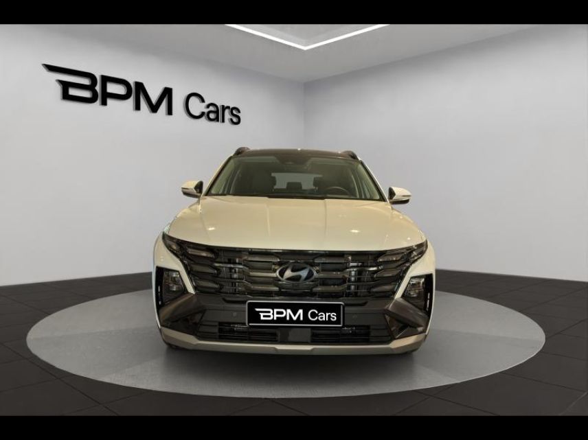 75013 : Hyundai Paris 13 - BPM Cars - HYUNDAI Tucson - Tucson - Serenity White Métal - Traction - Hybride : Essence/Electrique