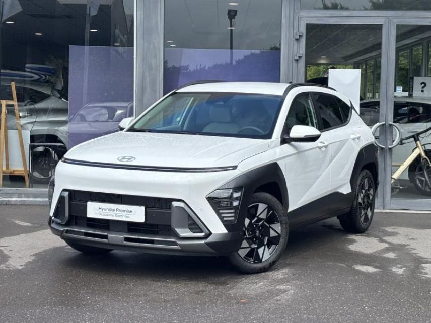 57100 : Hyundai Thionville - Théobald Automobiles - HYUNDAI Kona - Kona - Atlas White - Traction - Hybride : Essence/Electrique