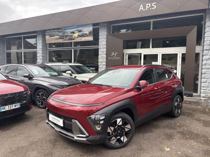 89100 : Hyundai Sens - APS - HYUNDAI Kona - Kona - Ultimate Red métallisé - Traction - Hybride : Essence/Electrique