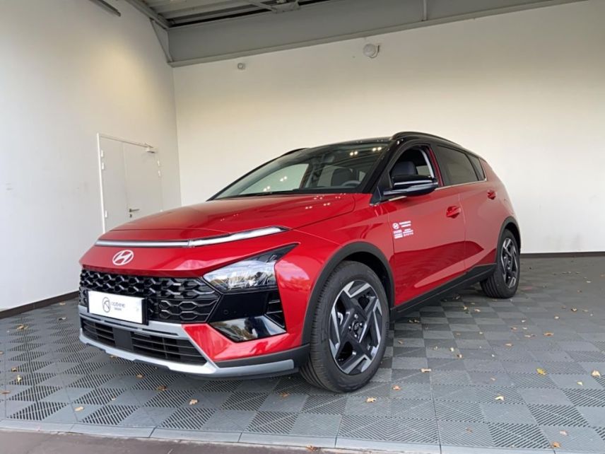 85000 : Hyundai La Roche-sur-Yon - Océane Auto - HYUNDAI BAYON Creative - BAYON - Rouge - Automate sequentiel - Essence sans plomb