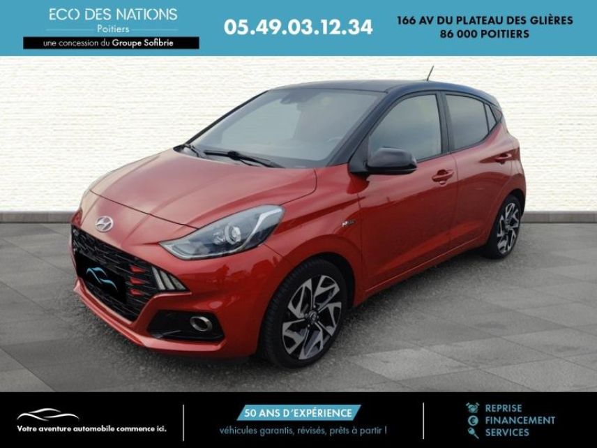 86000 : Hyundai Poitiers - Eco des Nations - HYUNDAI i10 - i10 - Rouge - Traction - Essence