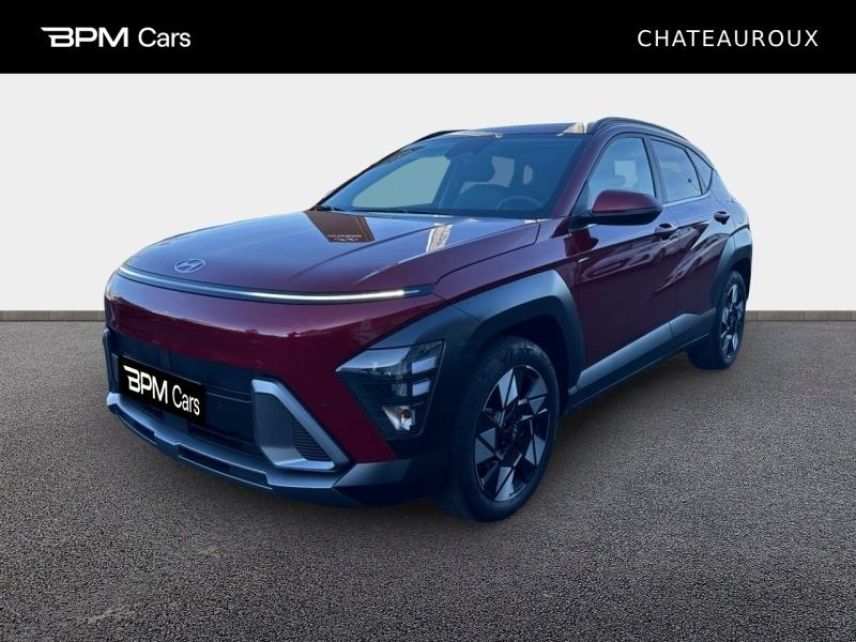 36000 : Hyundai Châteauroux - BPM Cars - HYUNDAI Kona - Kona - Ultimate Red métallisé - Traction - Hybride : Essence/Electrique