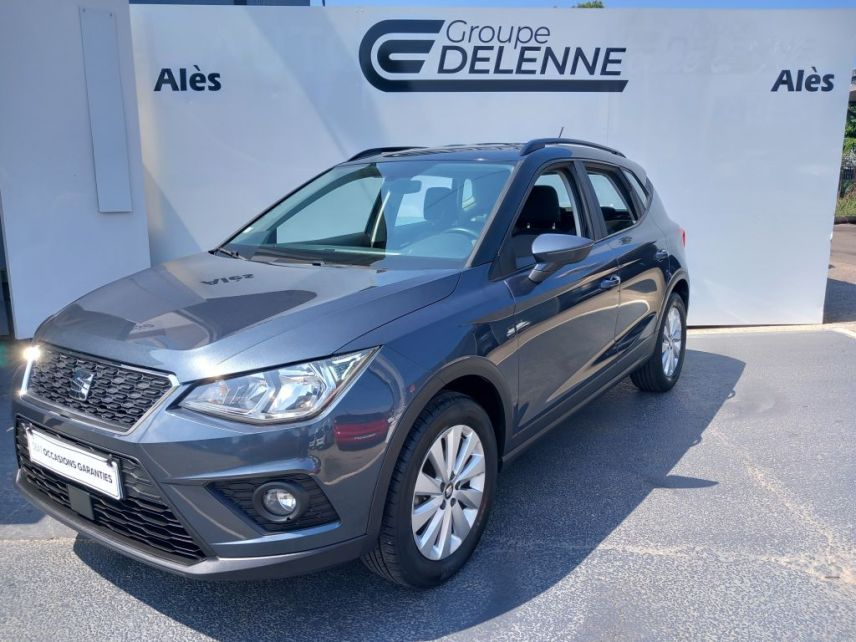 30100 : Hyundai Alès - Auto Hall - SEAT ARONA Style - ARONA - Gris - Automate sequentiel - Essence sans plomb