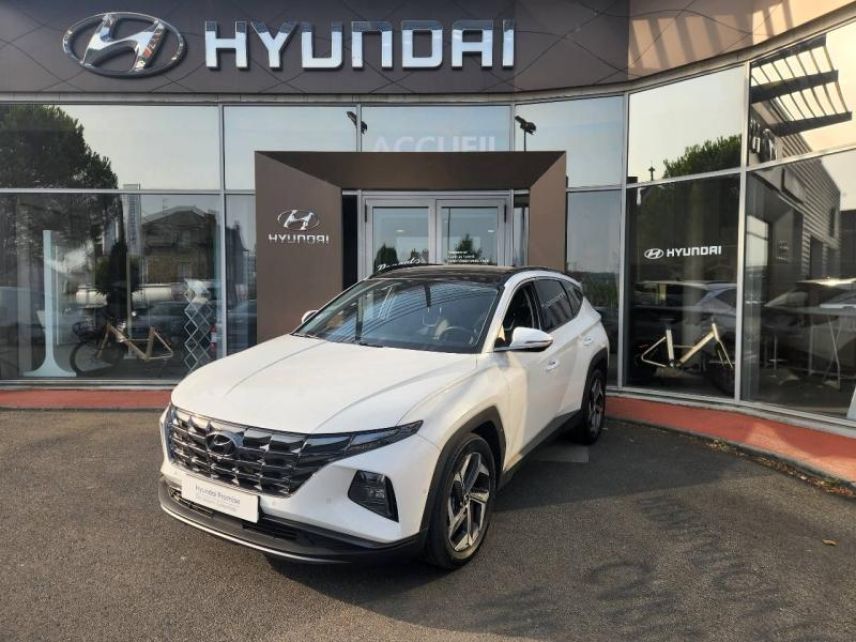 19100 : Hyundai Brive-la-Gaillarde - Garage Pouget - HYUNDAI Tucson - Tucson - Atlas White - Traction - Hybride : Essence/Electrique