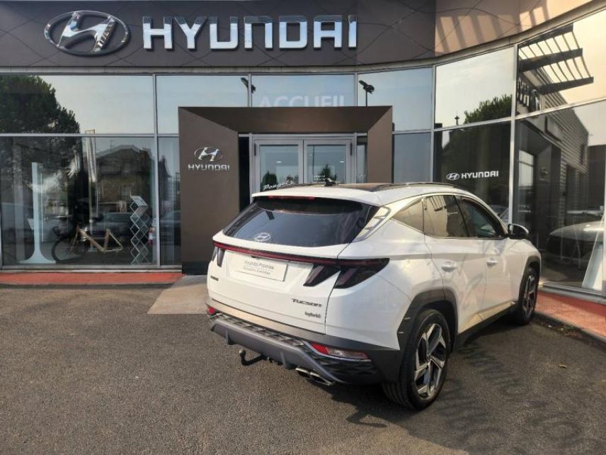 19100 : Hyundai Brive-la-Gaillarde - Garage Pouget - HYUNDAI Tucson - Tucson - Atlas White - Traction - Hybride : Essence/Electrique