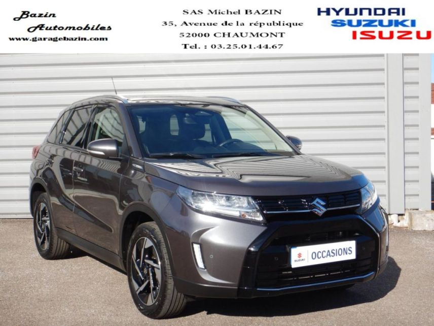 52000 : Hyundai Chaumont - Garage Michel Bazin - SUZUKI Vitara - Vitara - Titan Dark Gray Pearl métallisé - Traction - Essence/Micro-Hybride