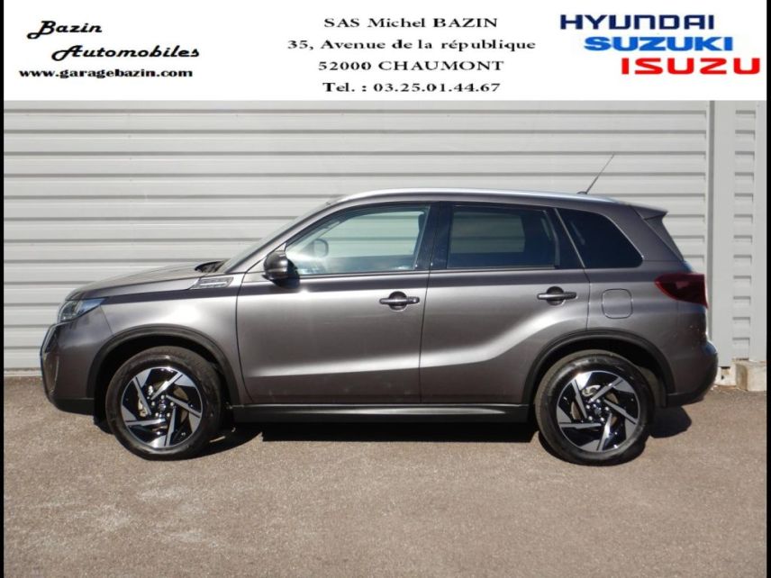 52000 : Hyundai Chaumont - Garage Michel Bazin - SUZUKI Vitara - Vitara - Titan Dark Gray Pearl métallisé - Traction - Essence/Micro-Hybride