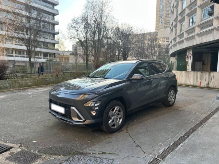 75013 : Hyundai Paris 13 - Bayard Automobiles - HYUNDAI Kona - Kona - Ecotronic Gray perlé métallisé - Traction - Essence