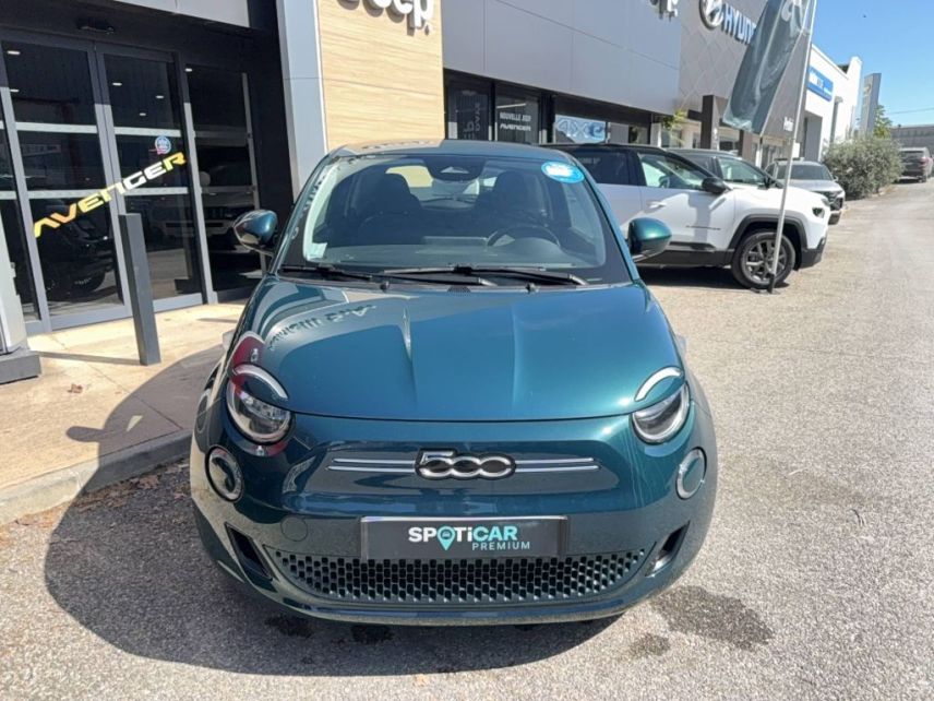 04100 : Hyundai Manosque - Pedinielli - FIAT 500e BERLINE MY22 SERIE 1 STEP 1 Icône - 500 III ELECTRIQUE - Bleu - Automate à fonct. Continu - Courant électrique