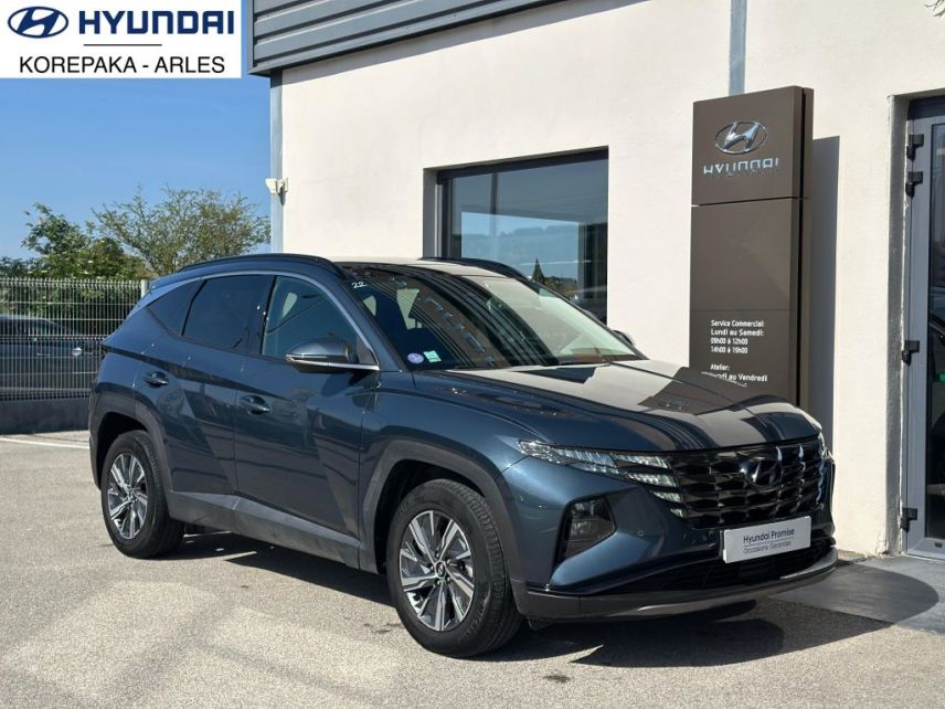13200 : HYUNDAI Arles - Lexa Automobile - HYUNDAI TUCSON Creative - TUCSON IV - Bleu - Boîte automatique - Essence / Courant électrique
