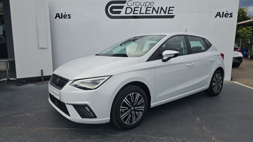 30100 : Hyundai Alès - Auto Hall - SEAT IBIZA Copa - IBIZA V - Blanc - Automate sequentiel - Essence sans plomb