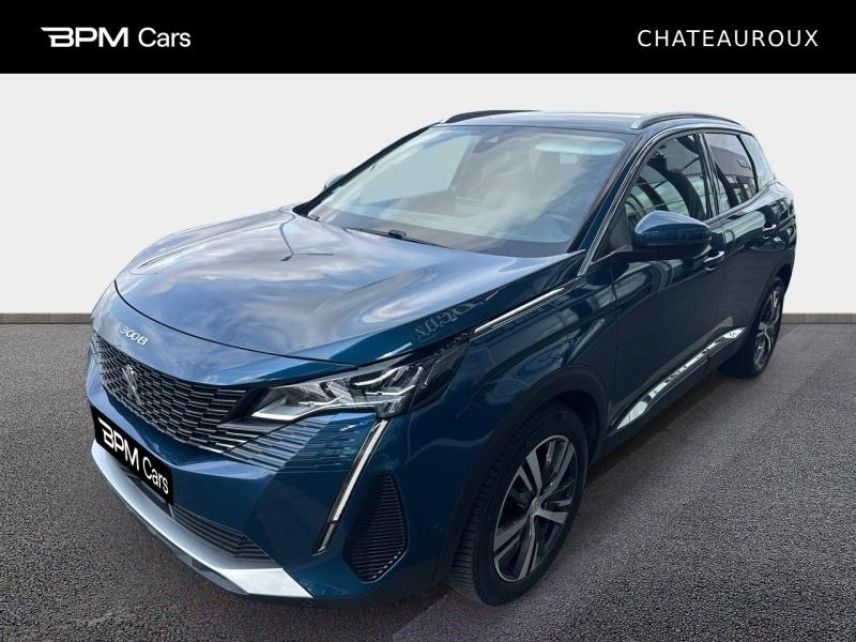 36000 : Hyundai Châteauroux - BPM Cars - PEUGEOT 3008 - 3008 - Bleu Vertigo (S) - Traction - Diesel