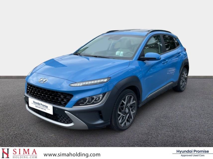 59410 : Hyundai Valenciennes - ADNH - HYUNDAI Kona - Kona - Surfy Blue Métal - Traction - Hybride : Essence/Electrique