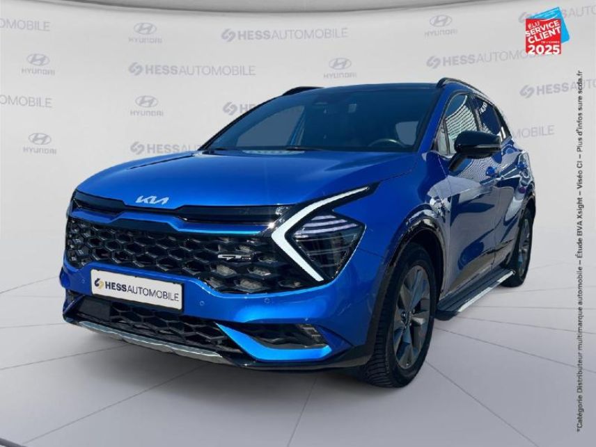 51100 : Hyundai Reims - HESS Automobile - KIA Sportage - Sportage - Bleu Fusion métallisé/Toit noir - Traction - Hybride : Essence/Electrique