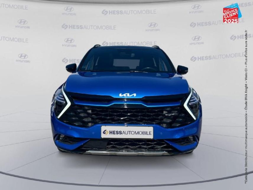 51100 : Hyundai Reims - HESS Automobile - KIA Sportage - Sportage - Bleu Fusion métallisé/Toit noir - Traction - Hybride : Essence/Electrique