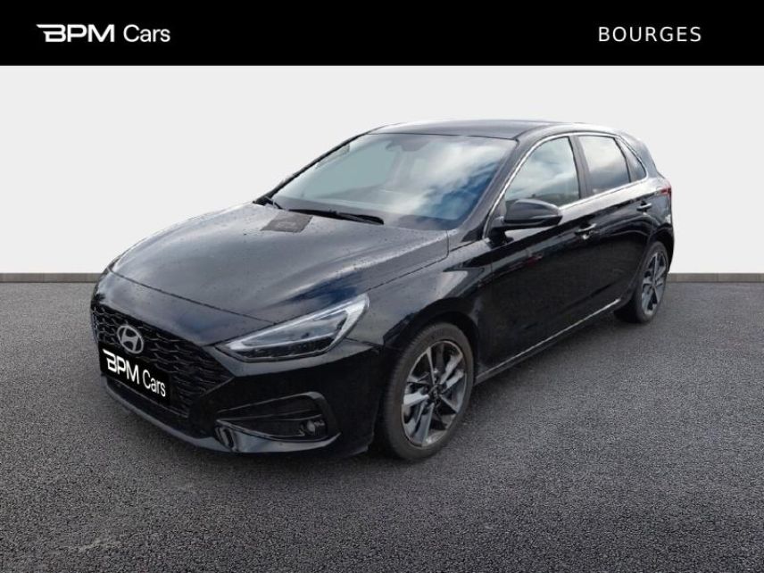 92130 : Hyundai ISSY-LES-MOULINEAUX - BPM Cars - HYUNDAI i30 - i30 - Abyss Black métal - Traction - Essence