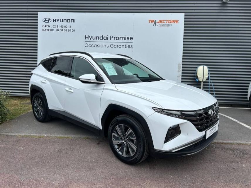 14100 : Hyundai Lisieux - Trajectoire Automobiles - HYUNDAI Tucson - Tucson - Polar White - Traction - Hybride : Essence/Electrique