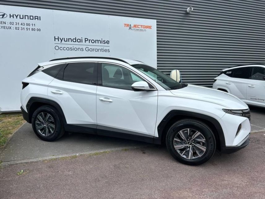 14100 : Hyundai Lisieux - Trajectoire Automobiles - HYUNDAI Tucson - Tucson - Polar White - Traction - Hybride : Essence/Electrique