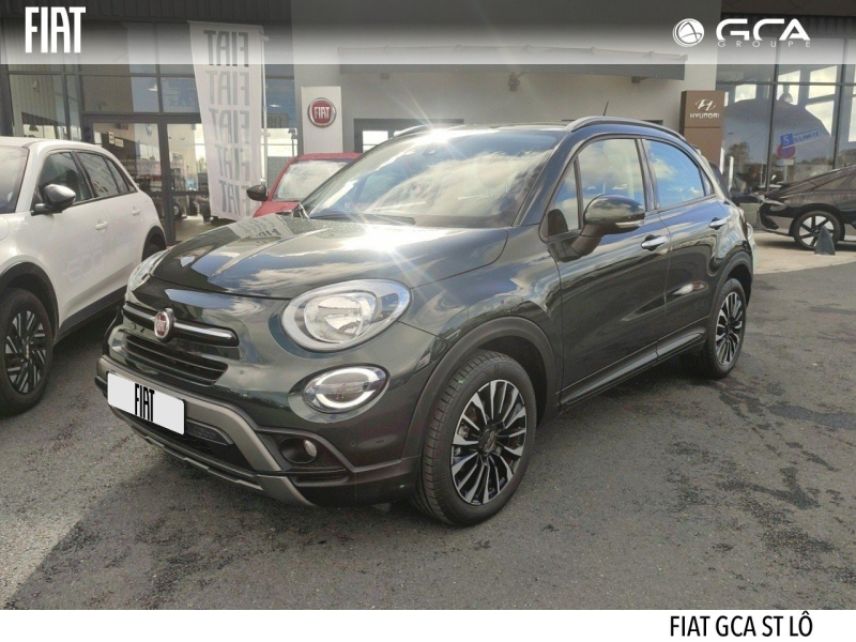 50000 : Hyundai Saint-Lô - GCA - FIAT 500X - 500X - Vert Techno métallisé - Traction - Essence