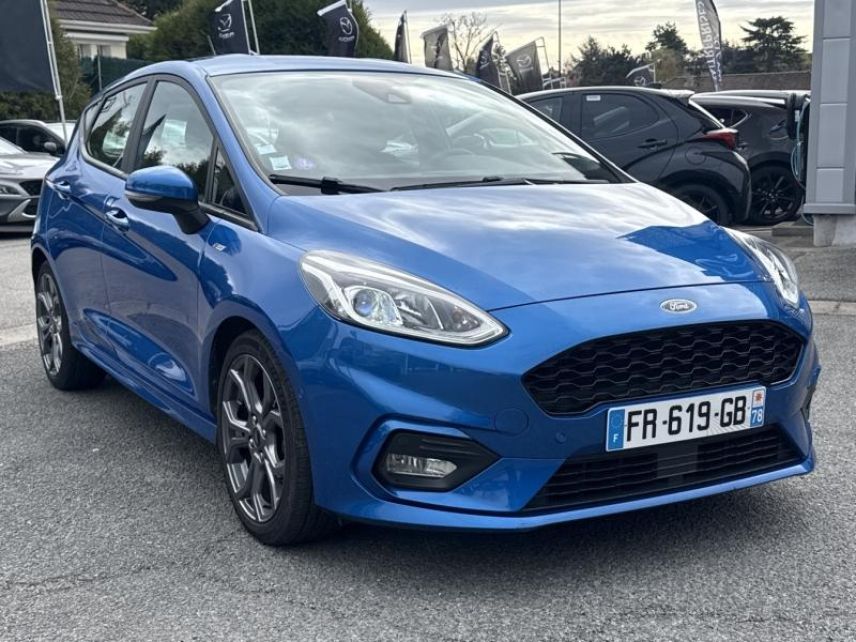 78310 : Hyundai Coignières - Socohy | Groupe Rabot - FORD Fiesta - Fiesta - Bleu Azur - Traction - Essence/Micro-Hybride