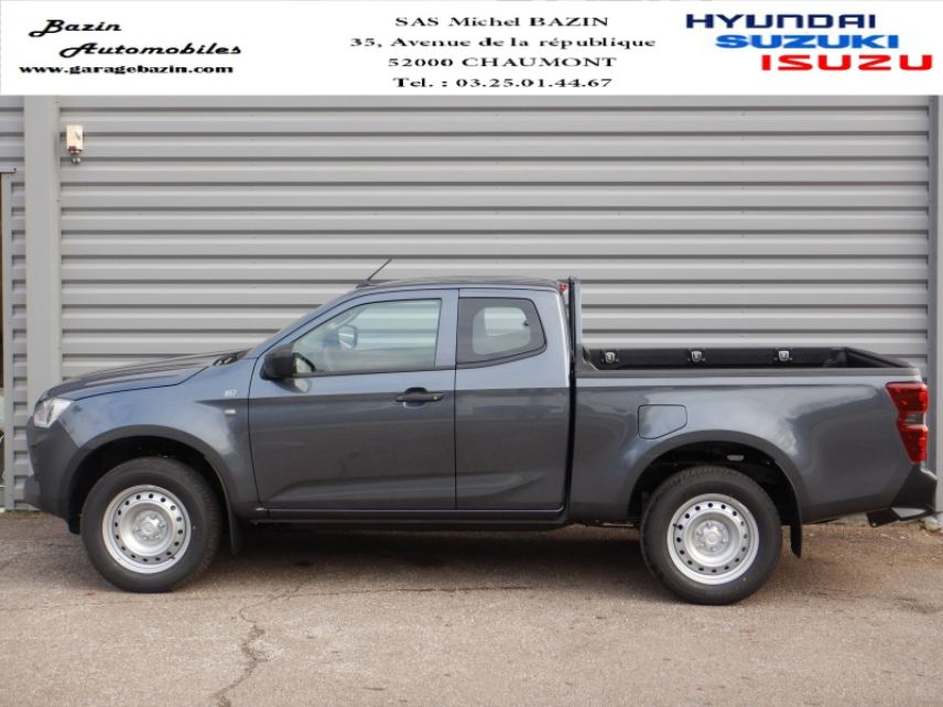 52000 : Hyundai Chaumont - Garage Michel Bazin - ISUZU D-Max - D-Max - Obsidian Gray métalisé - Transmission intégrale enclenc - Diesel