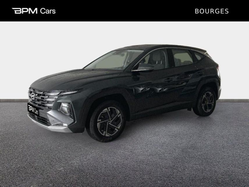18230 : Hyundai Bourges - BPM Cars - HYUNDAI Tucson - Tucson - Cypress Green Métal - Traction - Hybride : Essence/Electrique