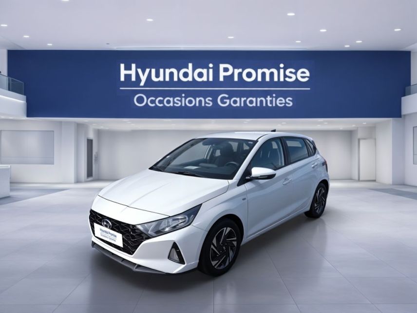 49400 : Hyundai SAUMUR - OCEANE AUTOMOBILES - HYUNDAI i20 Intuitive - i20 III - Blanc - Boîte manuelle - Essence sans plomb