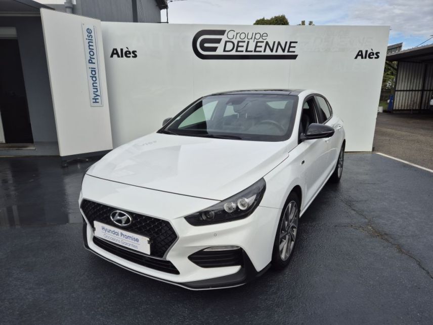 30100 : Hyundai Alès - Auto Hall - HYUNDAI i30 FASTBACK N Line - i30 III - Blanc - Boîte manuelle - Essence sans plomb