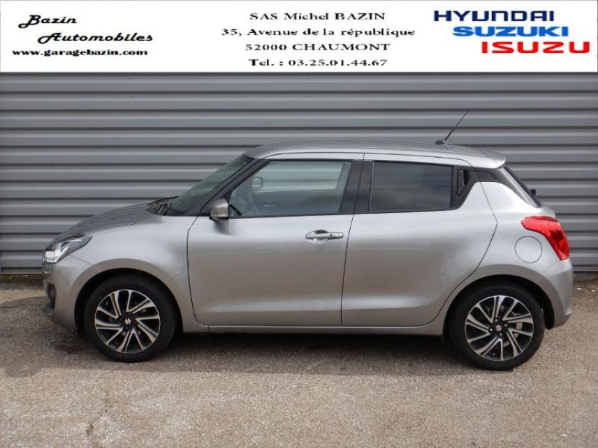52000 : Hyundai Chaumont - Garage Michel Bazin - SUZUKI Swift - Swift - PREMIUM SILVER - Traction - Essence/Micro-Hybride
