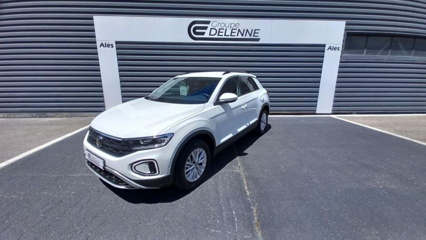 30100 : Hyundai Alès - Auto Hall - VOLKSWAGEN T-ROC Life - T-ROC - Blanc - Boîte manuelle - Essence sans plomb