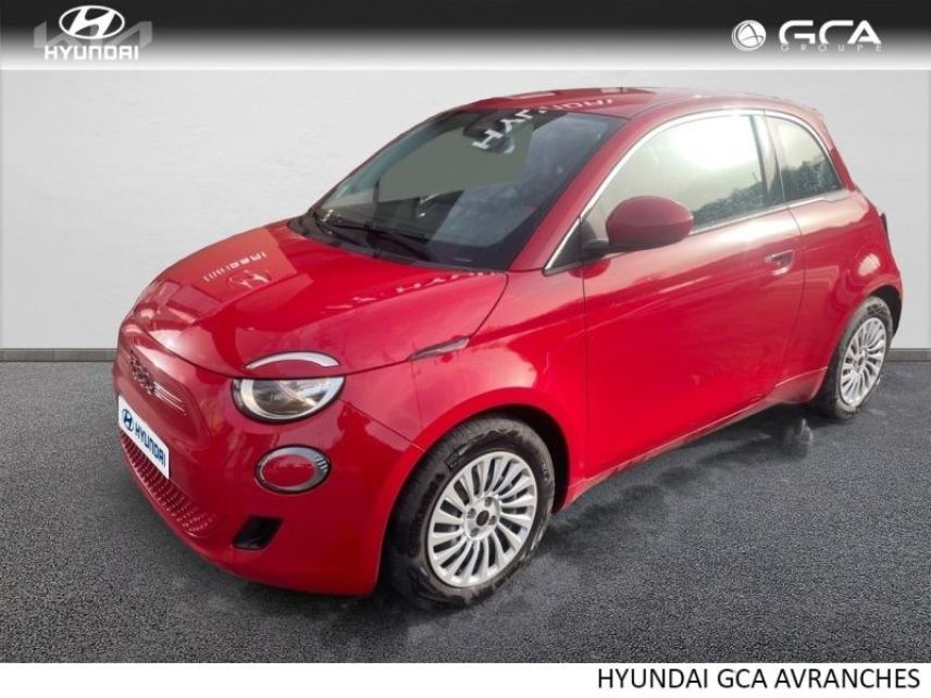50300 : Hyundai Avranches - GCA - FIAT 500 - 500 - Blanc - Traction - Electrique