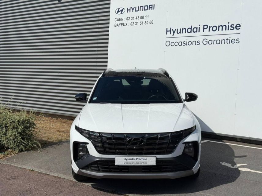 14100 : Hyundai Lisieux - Trajectoire Automobiles - HYUNDAI Tucson - Tucson - Atlas White - Traction - Hybride : Essence/Electrique
