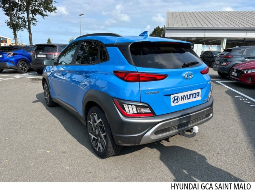 35400 : Hyundai Saint-Malo - GCA - HYUNDAI Kona - Kona - Surfy Blue Métal - Traction - Hybride : Essence/Electrique