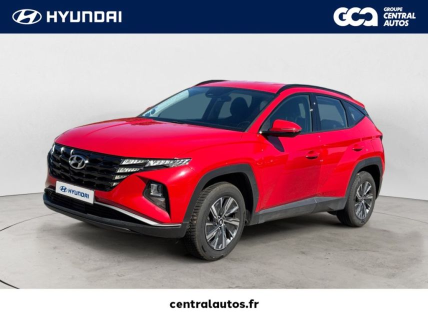 38300 : Hyundai Bourgoin-Jallieu - Groupe Central Autos - HYUNDAI TUCSON Intuitive - TUCSON IV - Rouge - Boîte automatique - Essence / Courant électrique