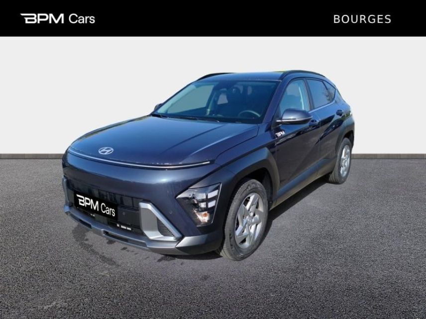 18230 : Hyundai Bourges - BPM Cars - HYUNDAI Kona - Kona - Denim Blue perlé métallisé - Traction - Essence