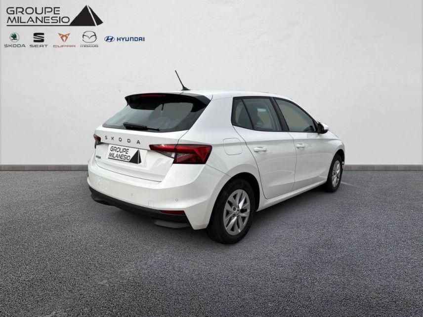 13730 : Hyundai Marignane - Cap Milanesio - SKODA FABIA Selection - FABIA IV - Blanc - Boîte manuelle - Essence sans plomb