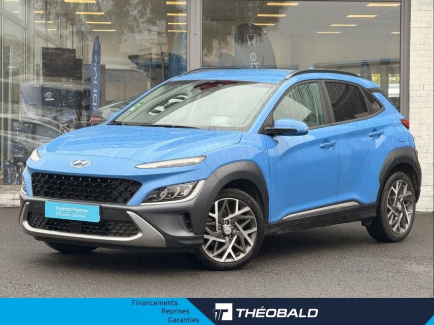 57200 : Hyundai Sarreguemines - Theobald Automobiles - HYUNDAI Kona - Kona - Surfy Blue Métal - Traction - Hybride : Essence/Electrique