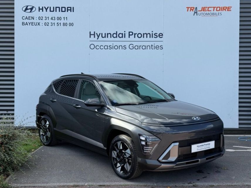 14100 : Hyundai Lisieux - Trajectoire Automobiles - HYUNDAI Kona - Kona - Ecotronic Gray perlé métallisé - Traction - Hybride : Essence/Electrique