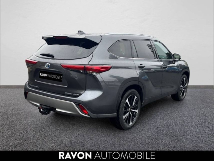 42100 : Hyundai Saint-Etienne - Ravon Automobile - TOYOTA HIGHLANDER HYBRIDE MY22 Lounge - HIGHLANDER - Gris - Automate à fonct. Continu - Essence / Courant électrique