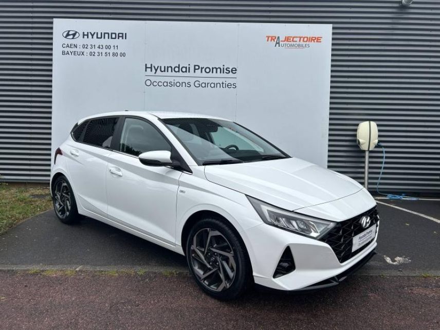 14100 : Hyundai Lisieux - Trajectoire Automobiles - HYUNDAI i20 - i20 - Polar White - Traction - Essence/Micro-Hybride