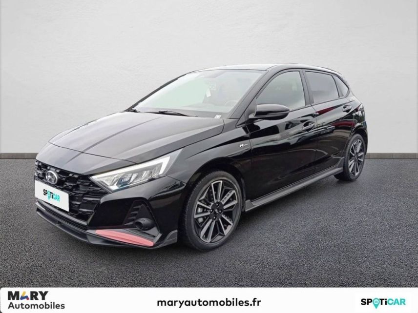 80100 : Hyundai Abbeville - Mary Automobiles - HYUNDAI i20 N Line Michel Vaillant - i20 III - NOIR - Automate sequentiel - Essence sans plomb
