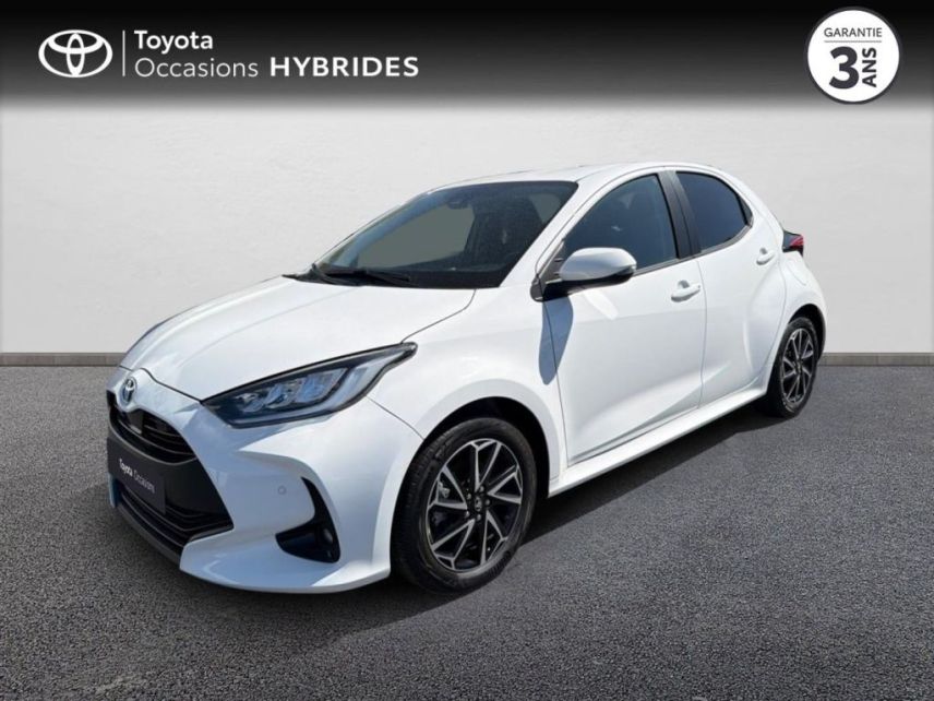 50000 : Hyundai Saint-Lô - GCA - TOYOTA Yaris - Yaris - Blanc Lunaire nacré - Traction - Hybride : Essence/Electrique