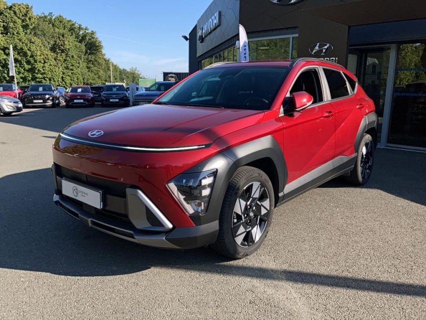 49070 : Hyundai Angers - Oceane Automobiles - HYUNDAI KONA Creative - KONA II - Rouge - Automate sequentiel - Essence / Courant électrique