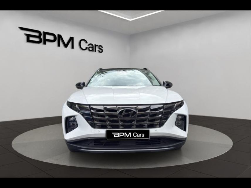 75013 : Hyundai Paris 13 - BPM Cars - HYUNDAI Tucson - Tucson - Serenity White Métal - Traction - Hybride : Essence/Electrique