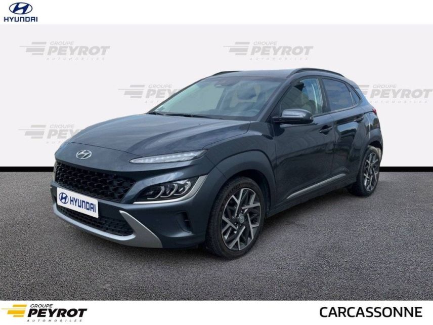 11020 : Hyundai Carcassonne - HMDS - HYUNDAI KONA HYBRID Creative - KONA - DARK NIGHT - Automate sequentiel - Essence / Courant électrique