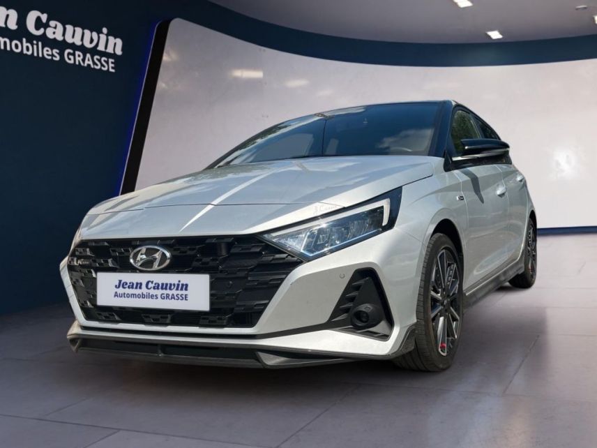 06130 : Hyundai Grasse - Garage Jean Cauvin - HYUNDAI i20 N Line Michel Vaillant - i20 III - Gris - Automate sequentiel - Essence sans plomb
